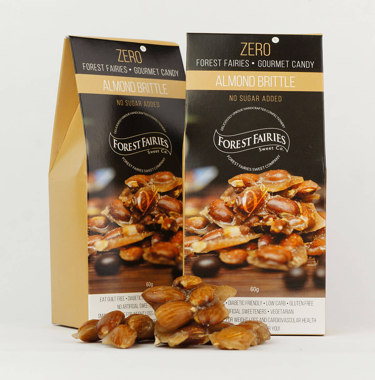 Almond Brittle - No Sugar Added Low Carb