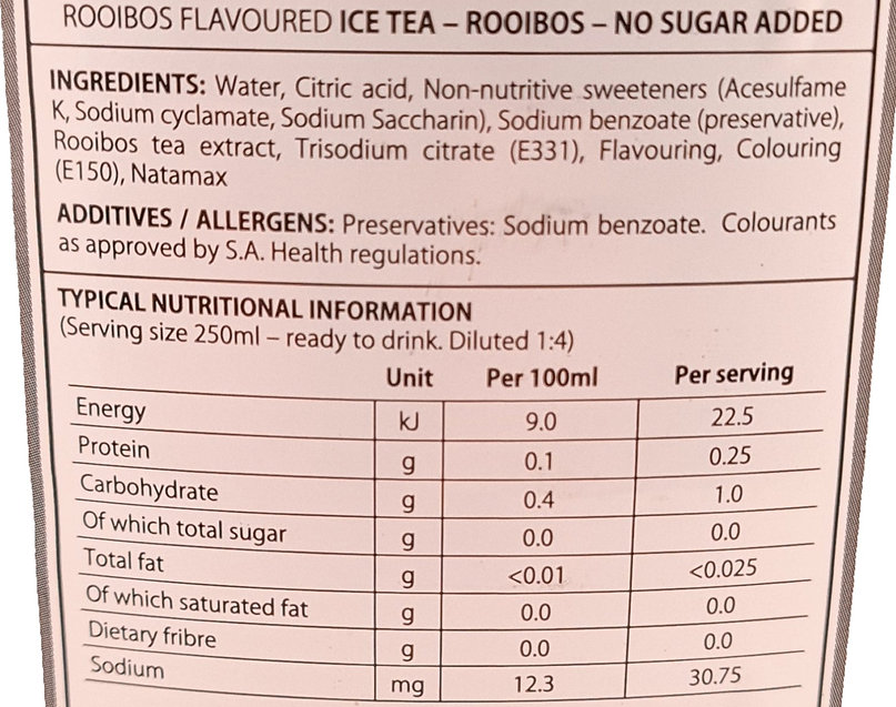 Rooibos Ice Tea Concentrate - Image 2