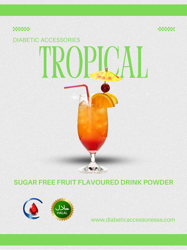 Sugar Free Fruit Flavoured Drink Powder (100g resealable Ziplock package) - Image 3