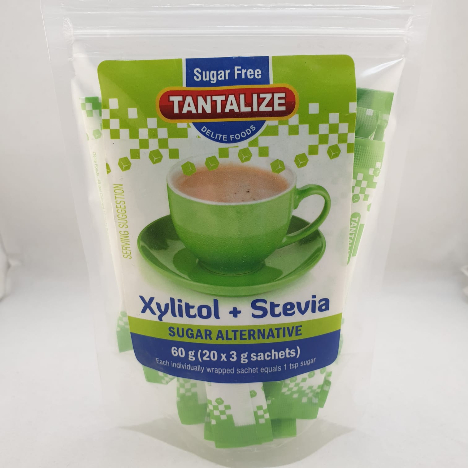 Xylitol & Stevia Sugar Alternative (20 x 3g sachets)