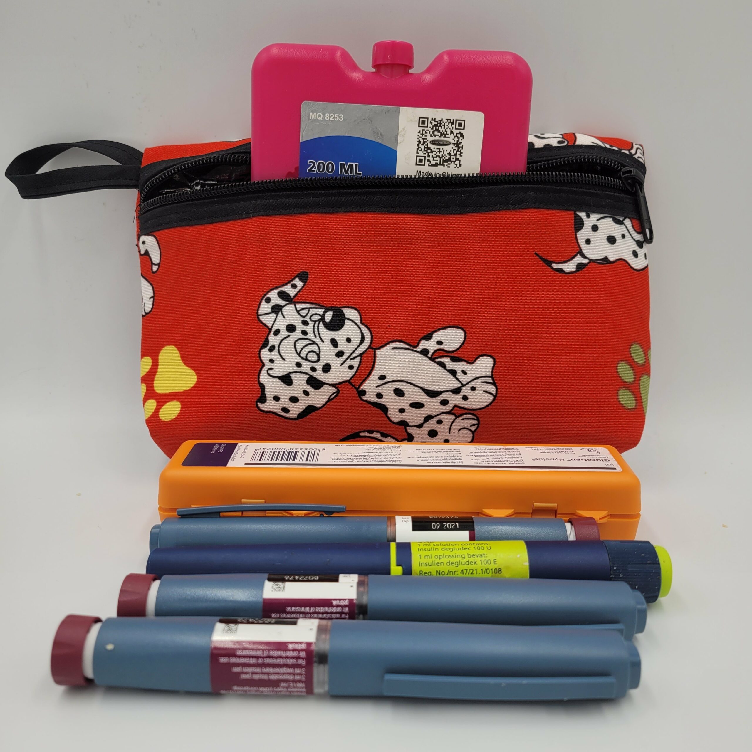 Insulated Insulin Bag Including an Ice Brick - Large - Image 2