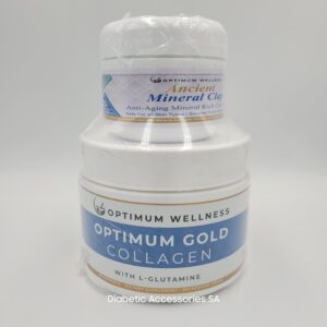Optimum Gold with L-Glutamine 2000mg with a Free Ancient Mineral Clay Facial Mask