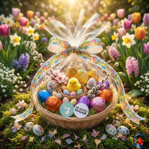 Easter Chocolate Basket - This Easter, treat yourself or a loved one to the gift of guilt-free, banting, low carb, no sugar added, indulgence!