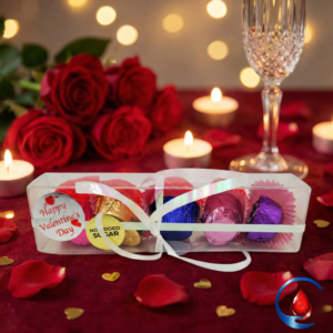 Valentine's Elegant Indulgence (Five Chocolates) - Valentine's Edition