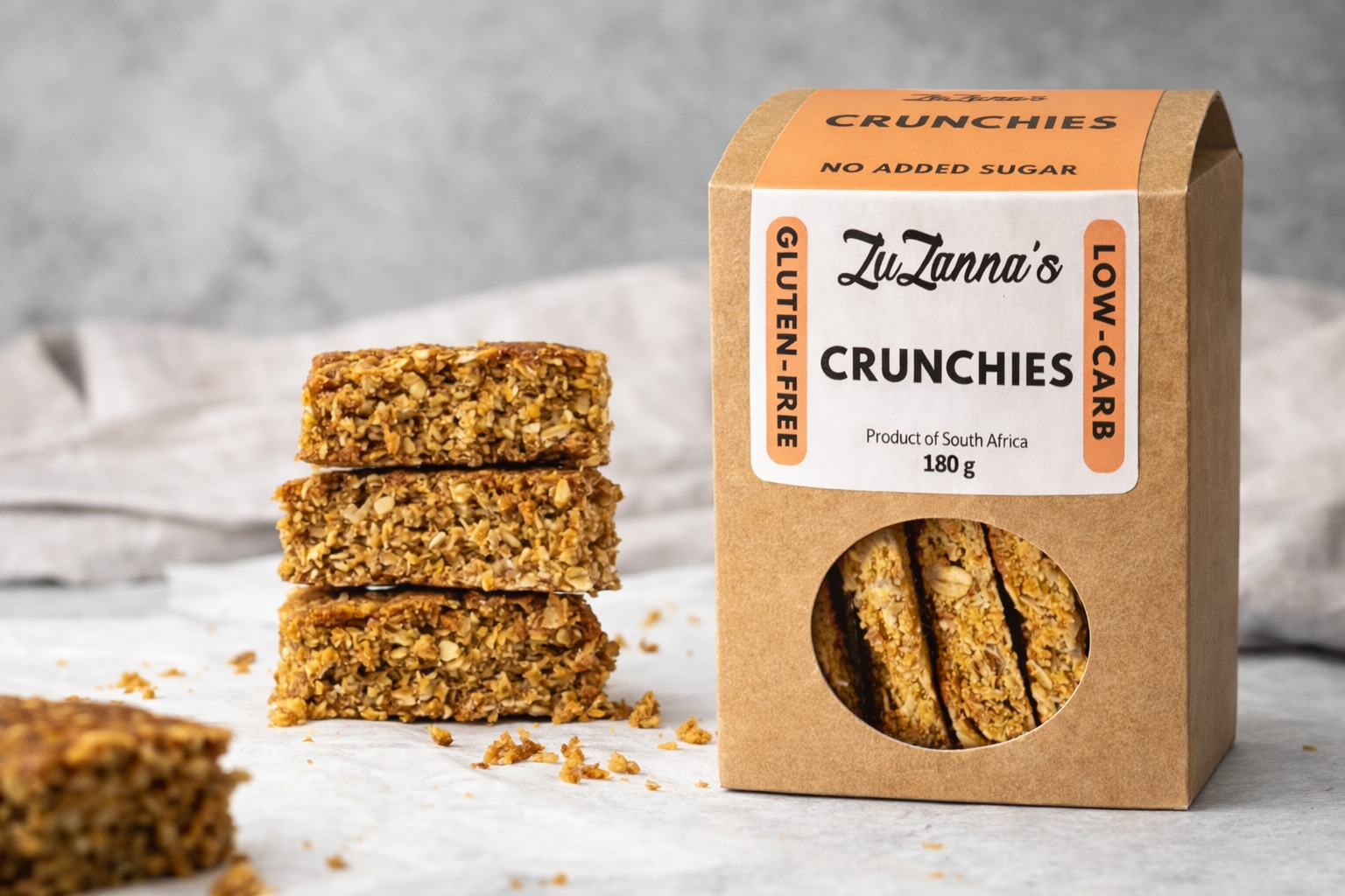 Crunchies - No Added Sugar - Low Carb - Gluten Free