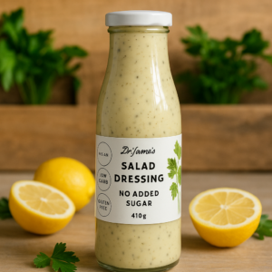 Salad Dressing - No Added Sugar - Vegan - Low Carb - Gluten Free