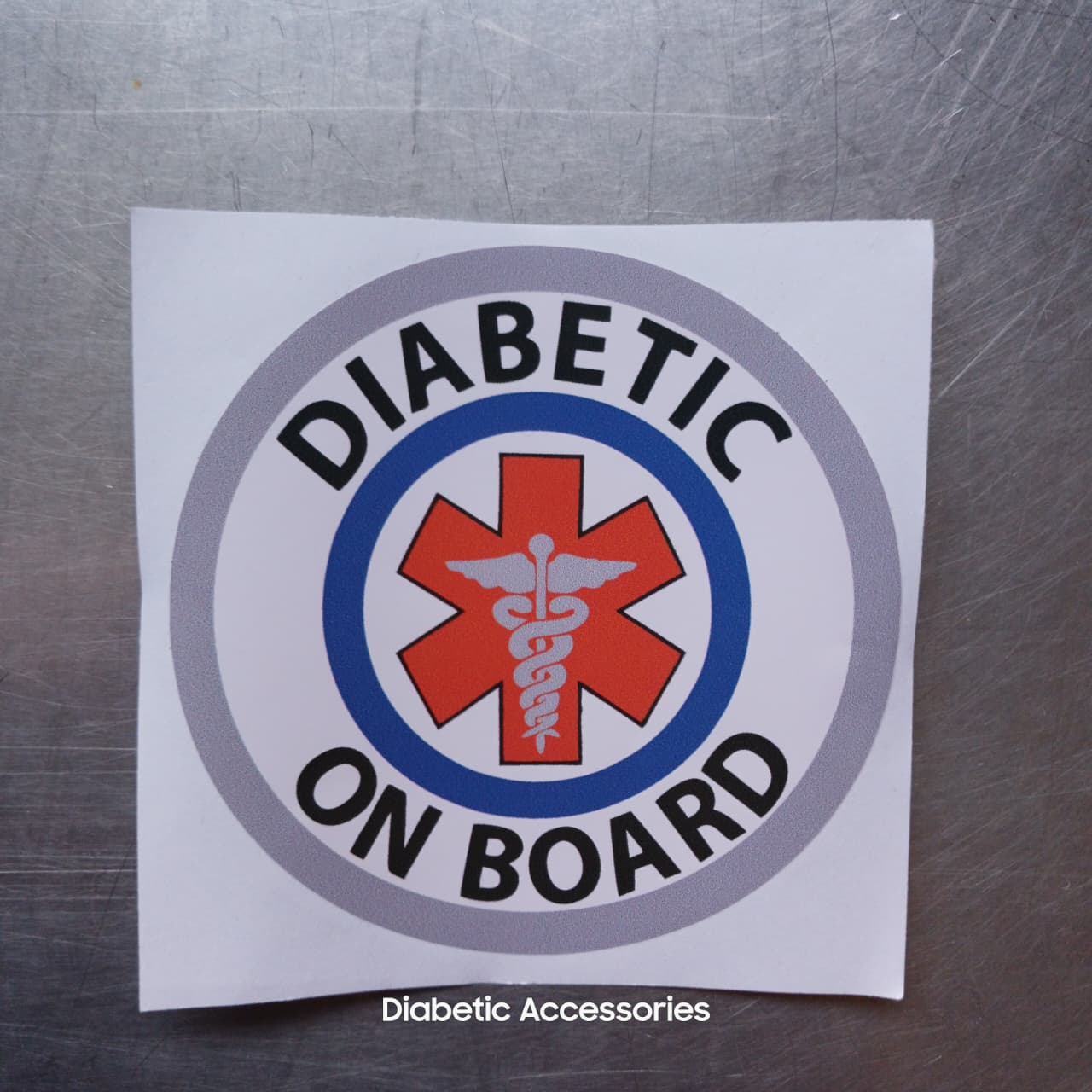 Diabetic On Board Stickers (Inside & Outside Application) - Image 4