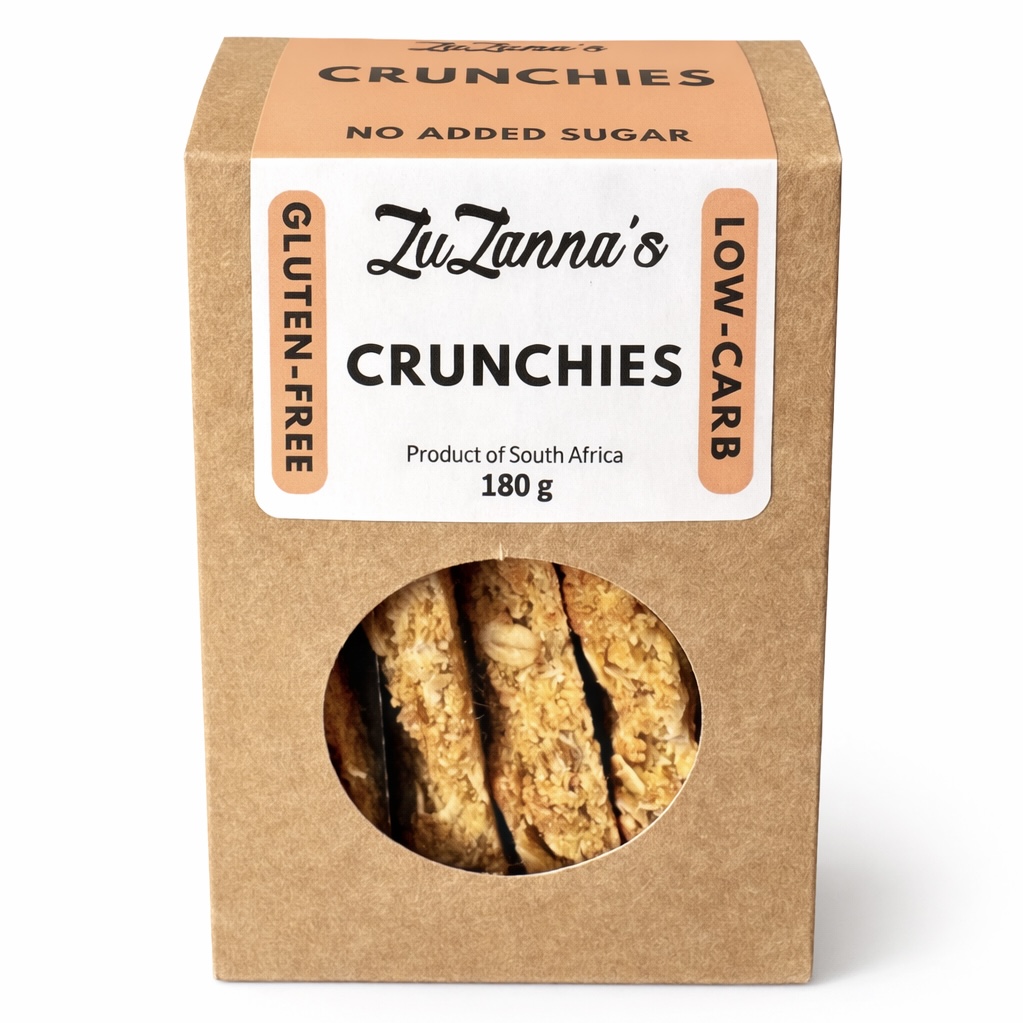Crunchies - No Added Sugar - Low Carb - Gluten Free