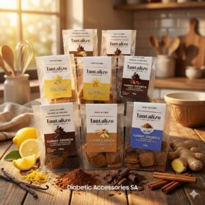 Yummy Crunch Biscuits - Sugar Free 100g Packets