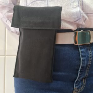 Universal Phone-to-cgm Pouch & Step Counting app's - vertical or horizontal (fits all phones)