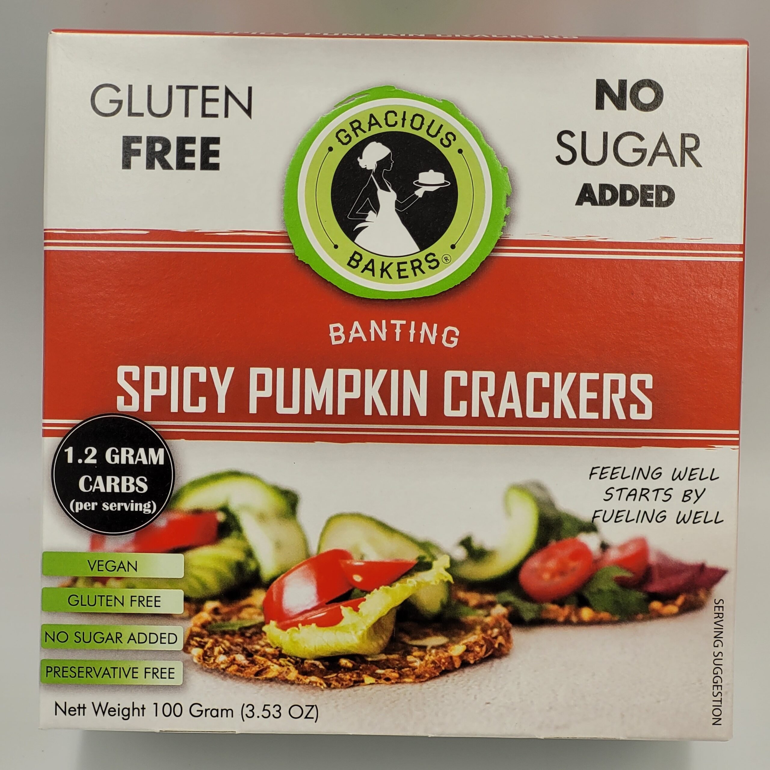 Spicy Pumpkin Crackers