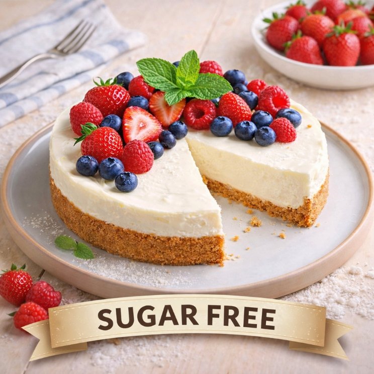 Vegetarian Cheese Cake Mix - No sugar added