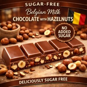 Sugar Free Milk Chocolate Hazelnut Bar