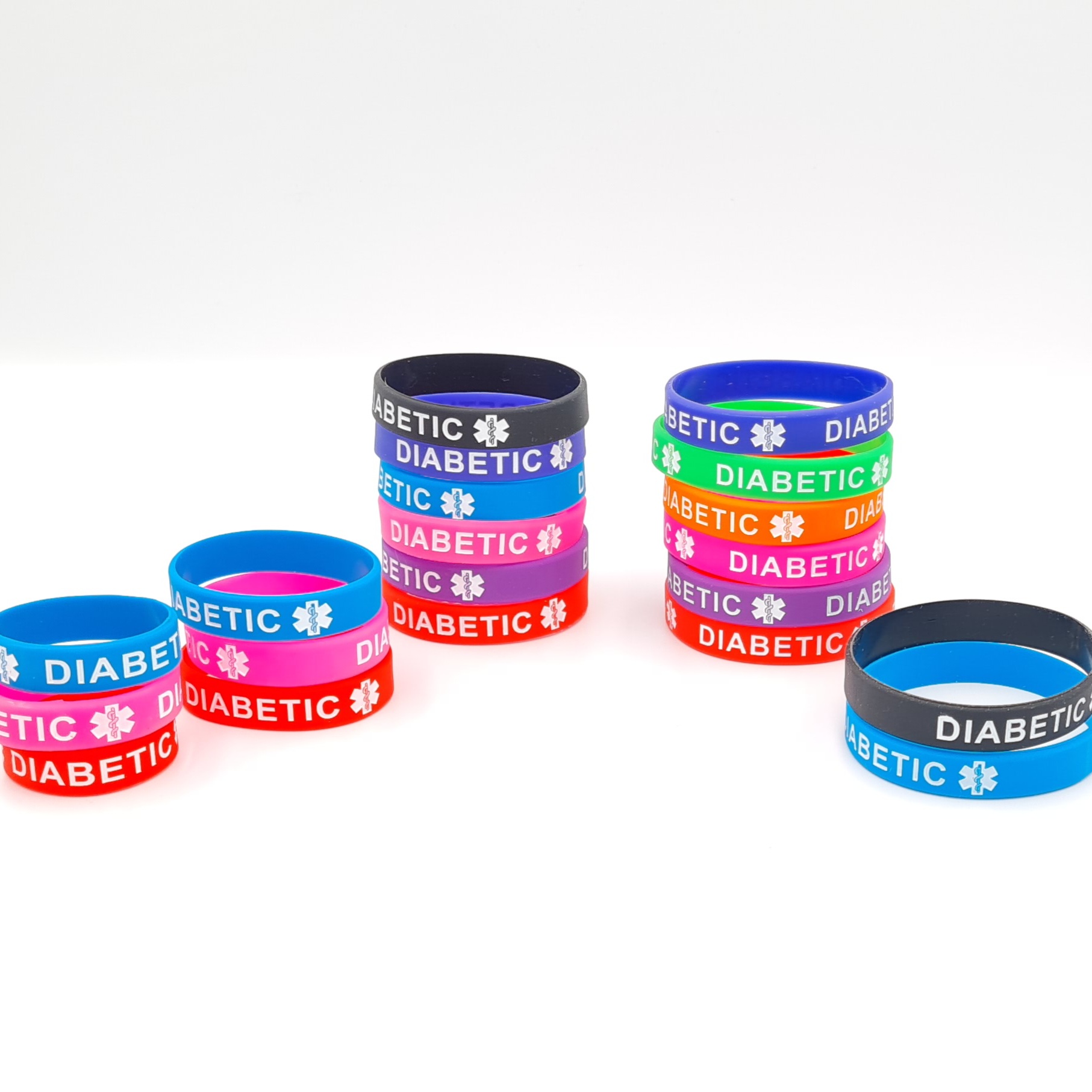 Diabetic Silicone Bands