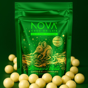 White Chocolate Pineapple Balls