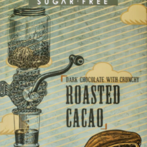 Dark Chocolate with Crunchy Roasted Cacao (40g)
