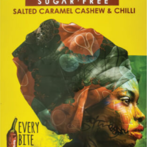 Dark Chocolate with Salted Caramel Cashew and Chili (40g)