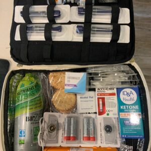 Insulated Insulin Bag - Extra Large Storage for Travelling including an Ice Brick