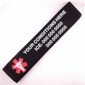 Medical Seatbelt Cover - CUSTOMISE YOUR OWN