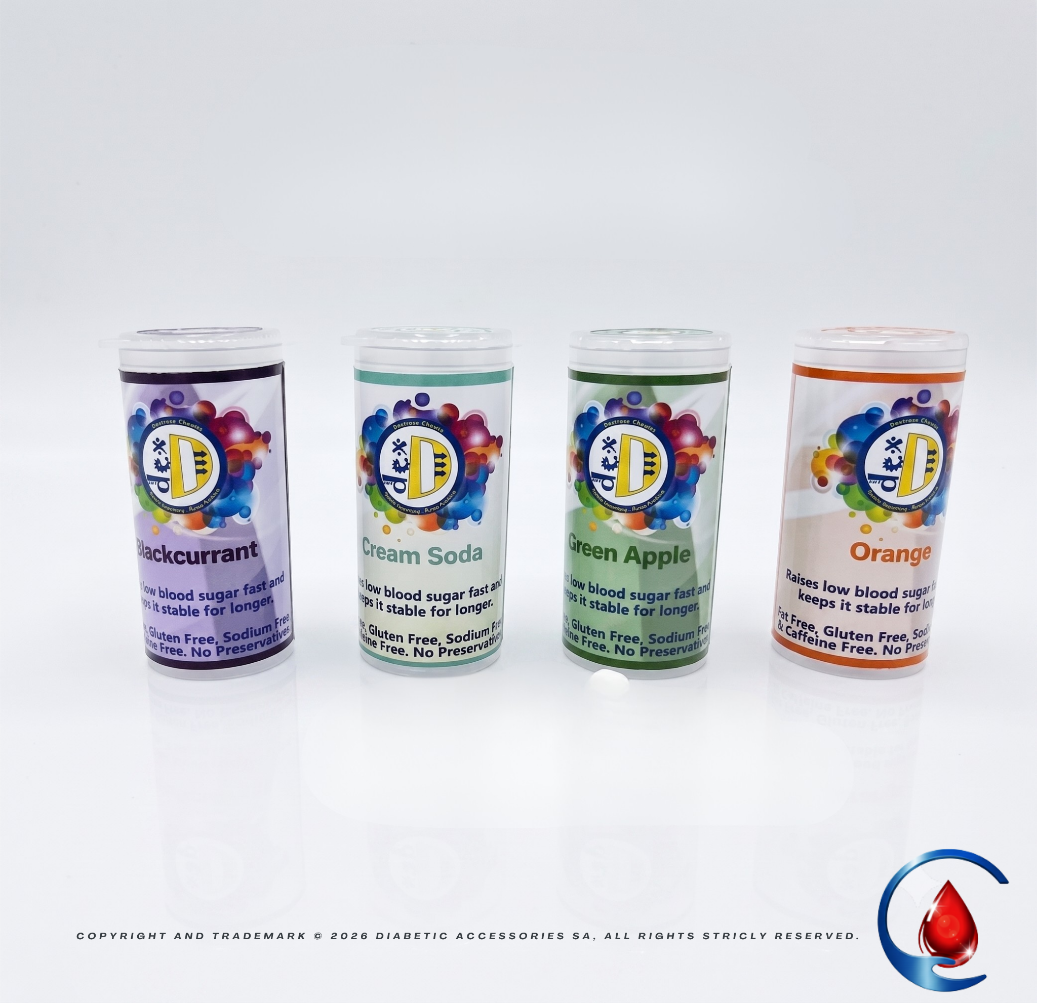 DexD™ Chewies Tube (Sized for the DexD™ Chewies Lifesaver Pouch) - Chewies not included