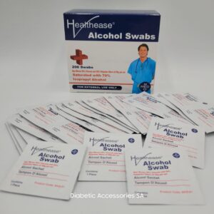 Healthease Alcohol Swabs - Box of 200