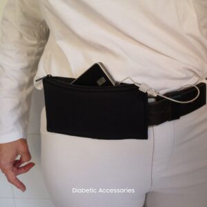 Insulated Insulin Pump Belt Pouch