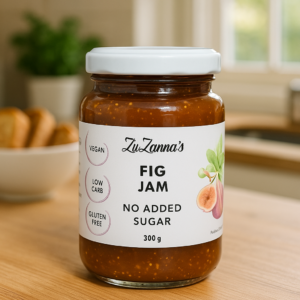 Fig Jam - No Added Sugar - Vegan - Low Carb - Gluten Free