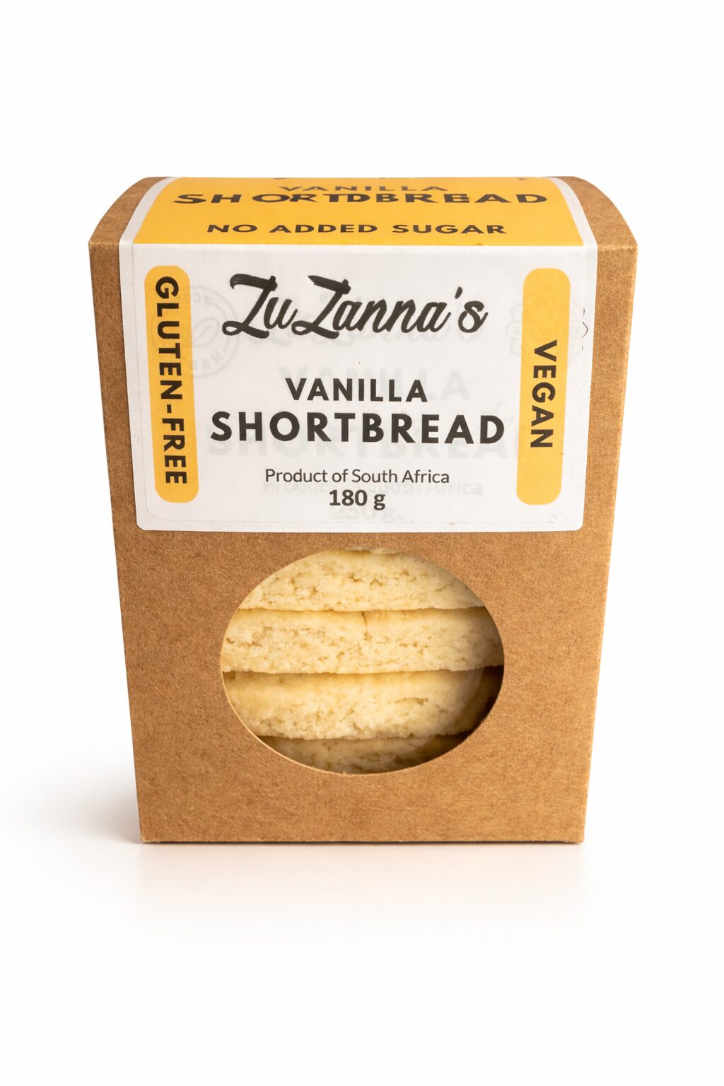 Vanilla Shortbread - No Added Sugar - No Dairy - Gluten Free