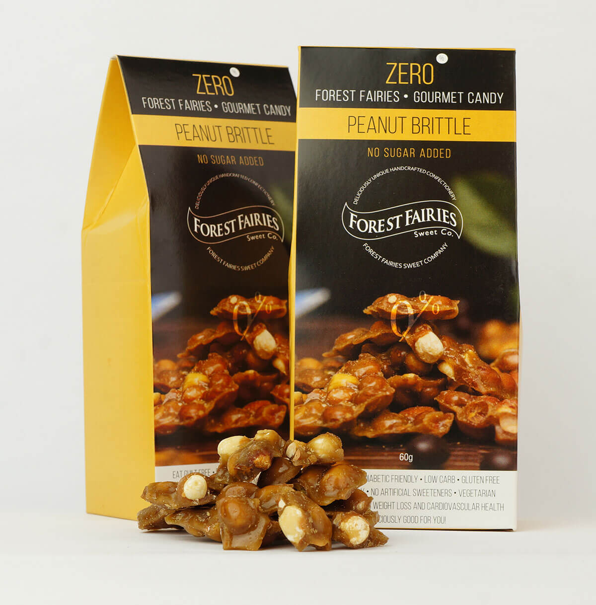 Peanut Brittle - No sugar Added Low Carb