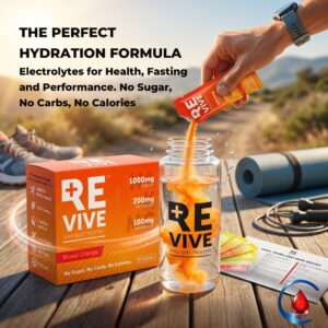 Revive™ Daily Electrolytes - No Sugar. No Carbs. No Calories.