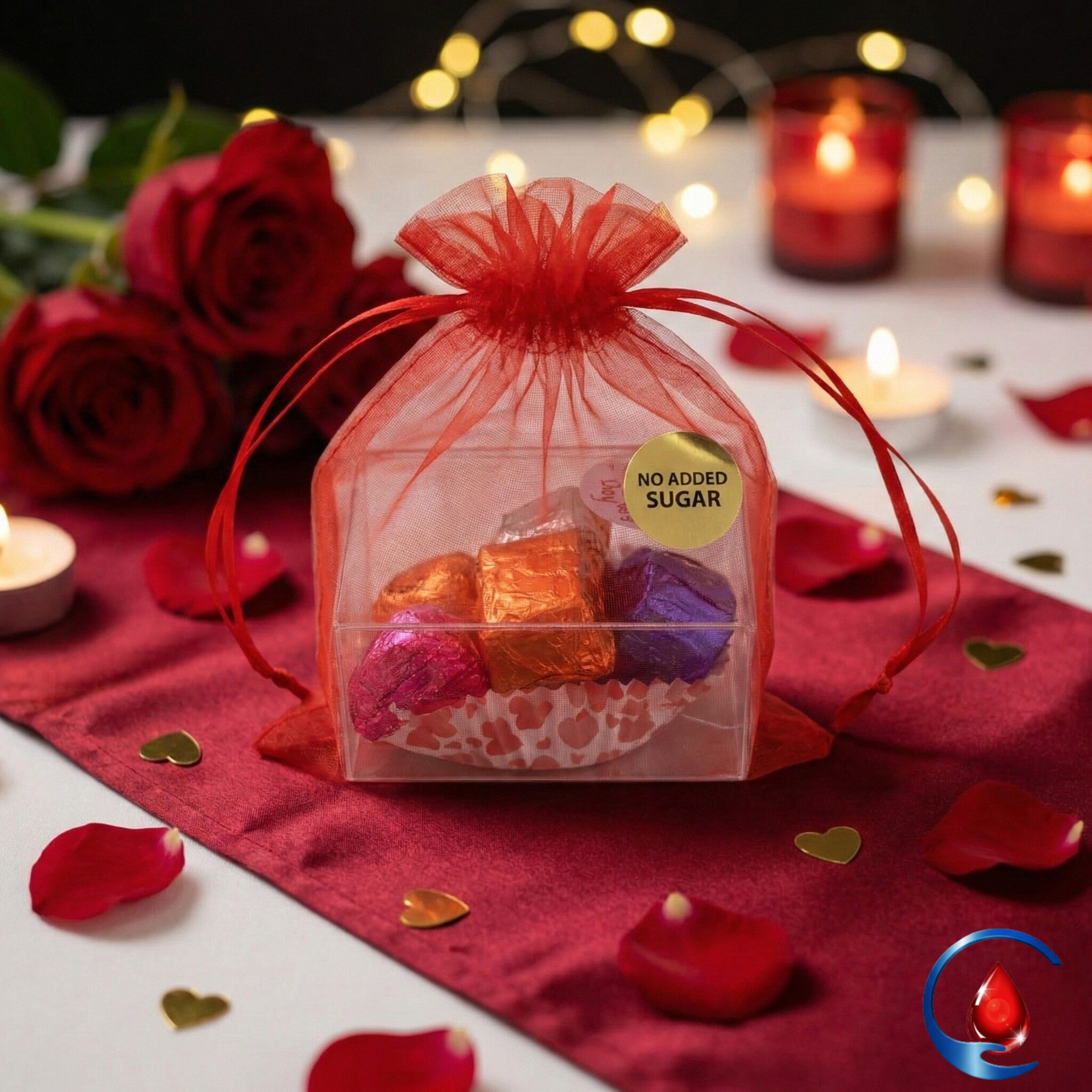 The Artisan No Sugar Added Six Pack (Six Chocolates) - Valentine's Edition