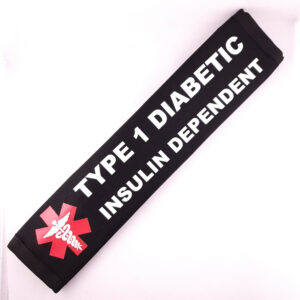 Black Medical Seatbelt Cover