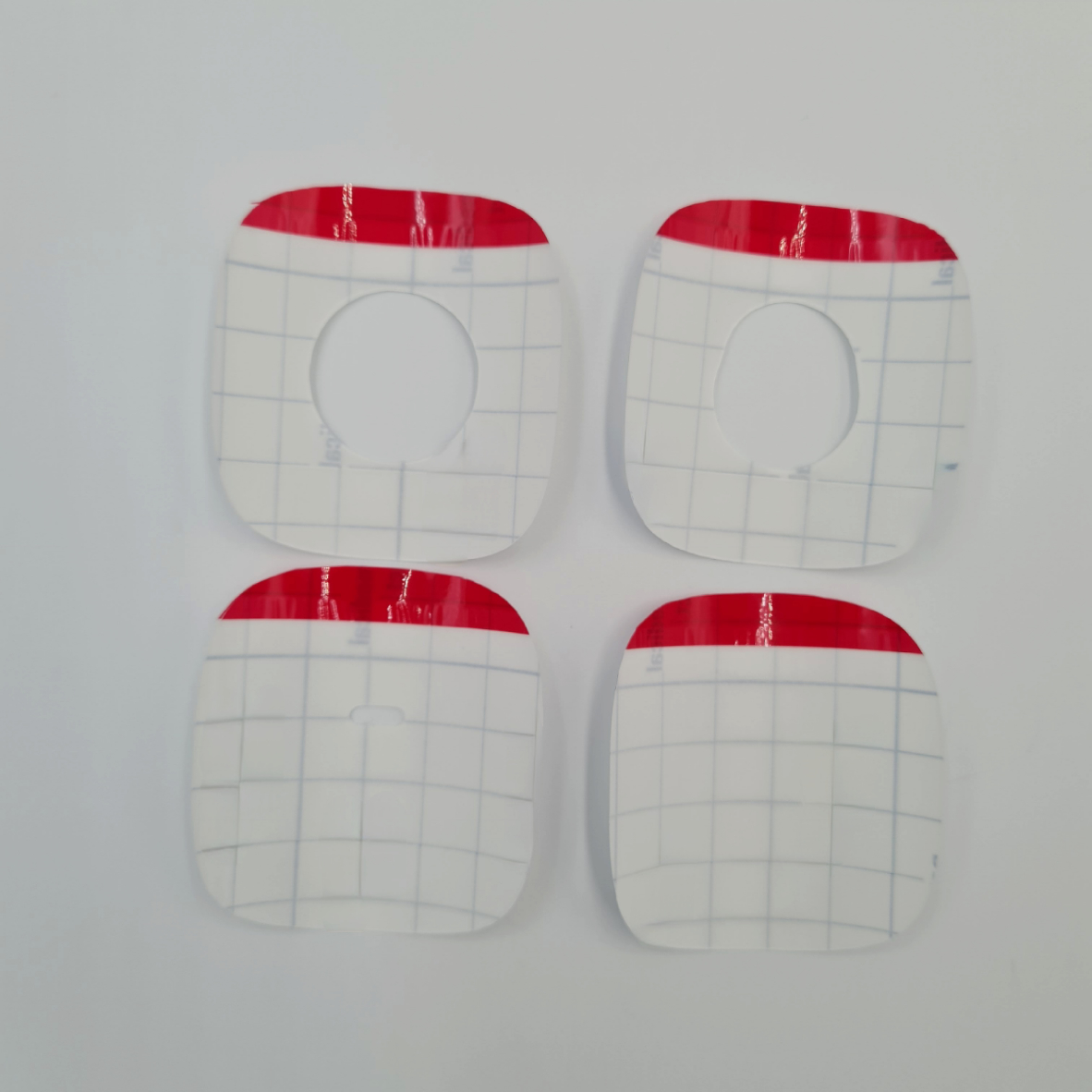 Dexcom G7 Superior Adhesion Clear Matt Overlay Plaster - Four different designs