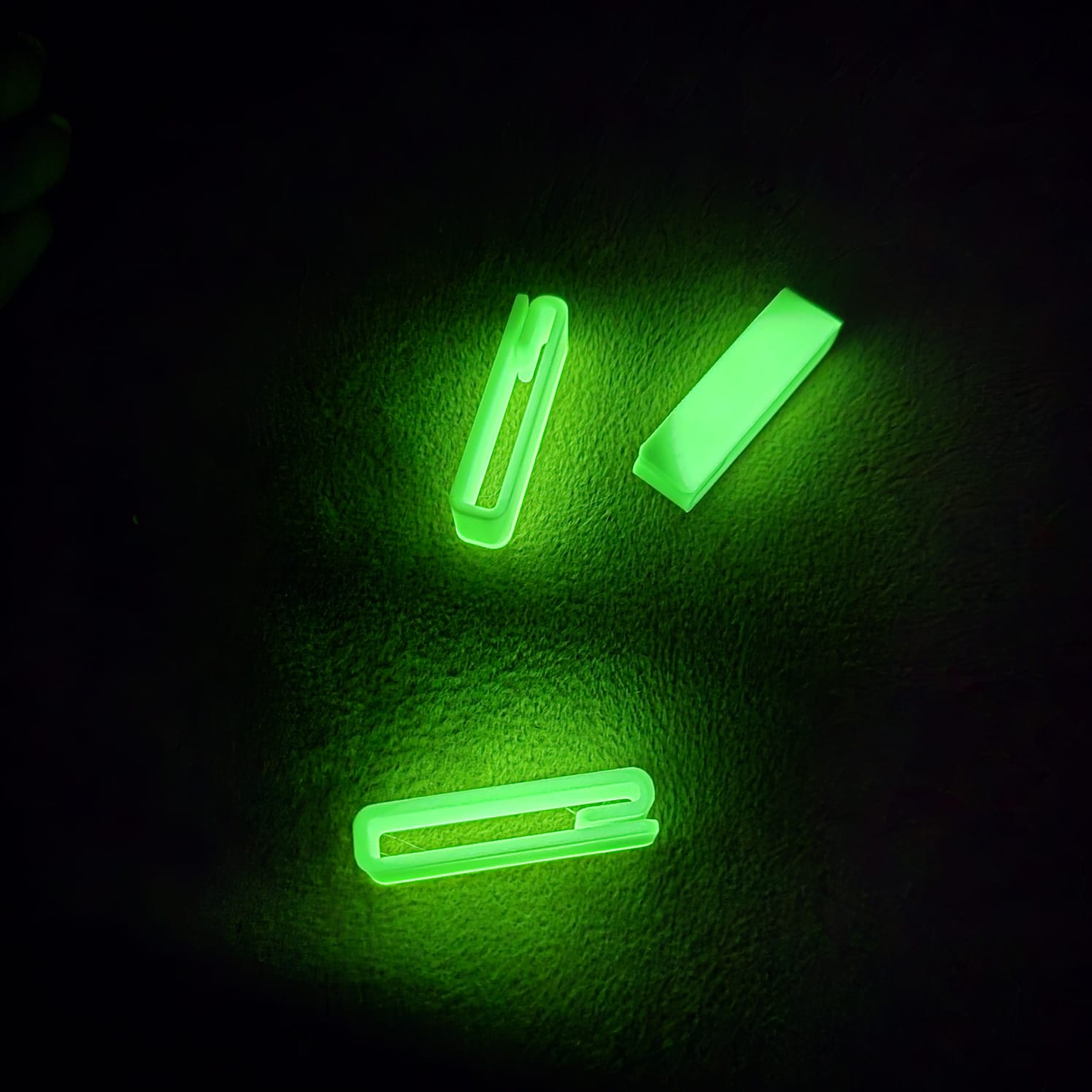 Glow in the Dark Insulin Pump Clip Bag Spare Clip - Limited Edition - Image 2